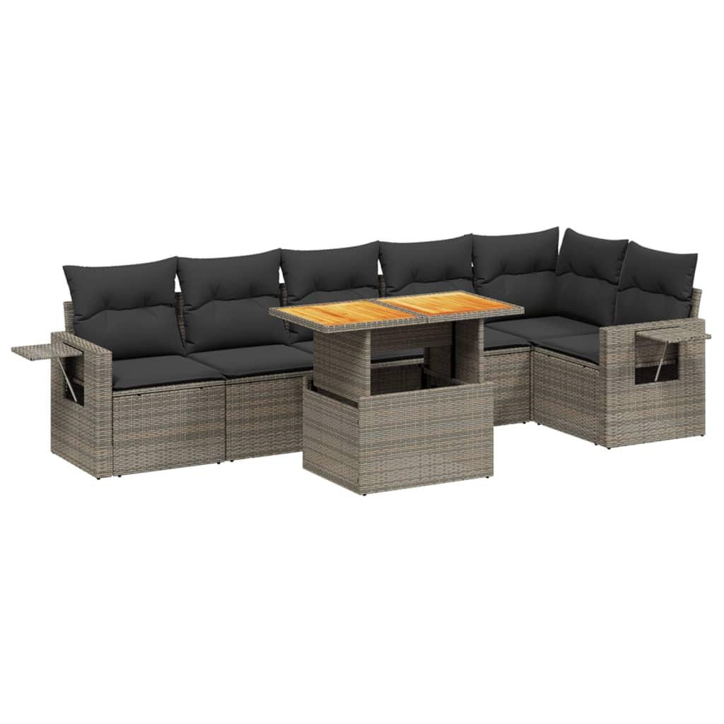 VidaXL Garten sofagarnitur poly-rattan  