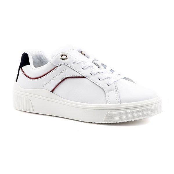 Image of Feminine Court Sneaker-41 Damen Weiss 41