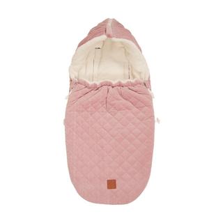 Kaiser  Babyschalen Fusssack Velvet Hoody rosa 