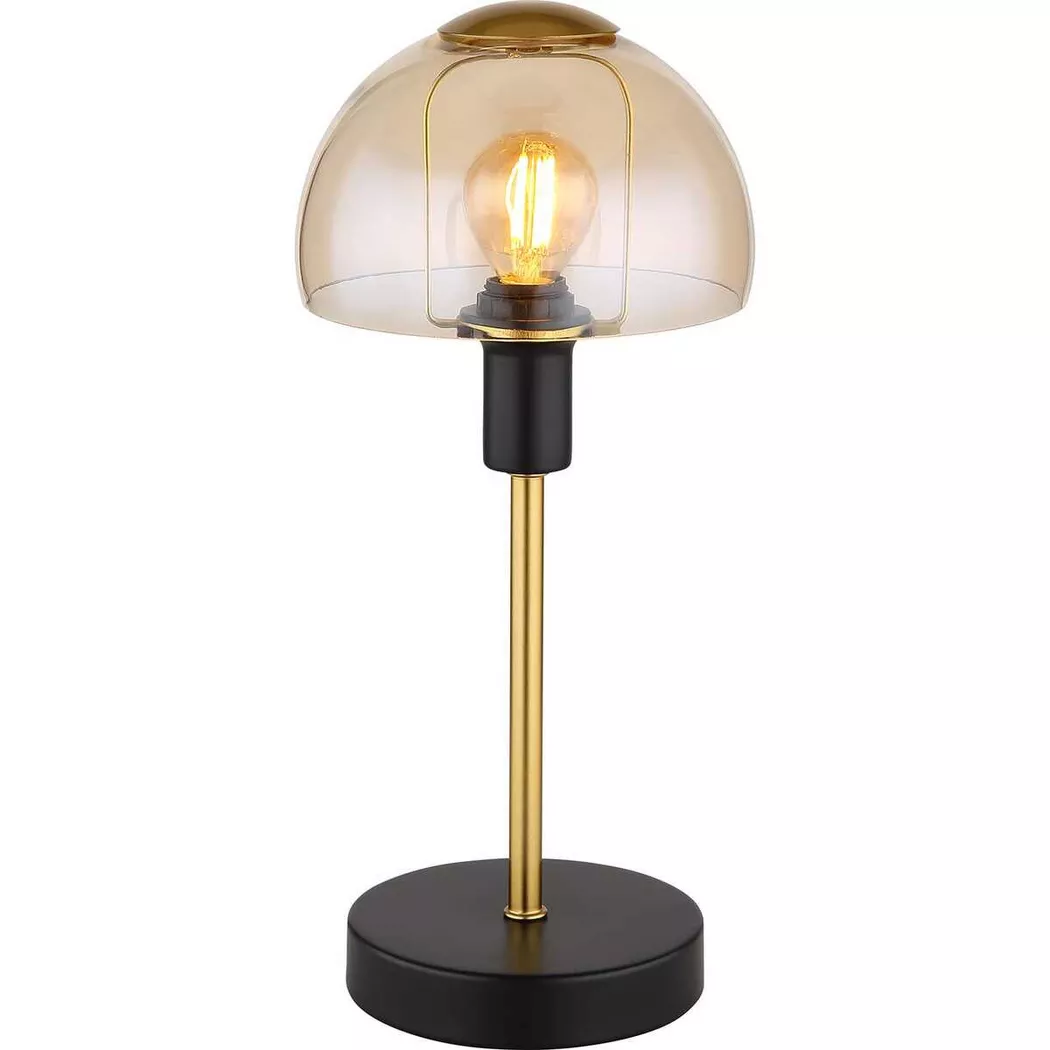 mutoni light – Tischleuchte Kokkini Metall gold matt 1xE14 32, One Size