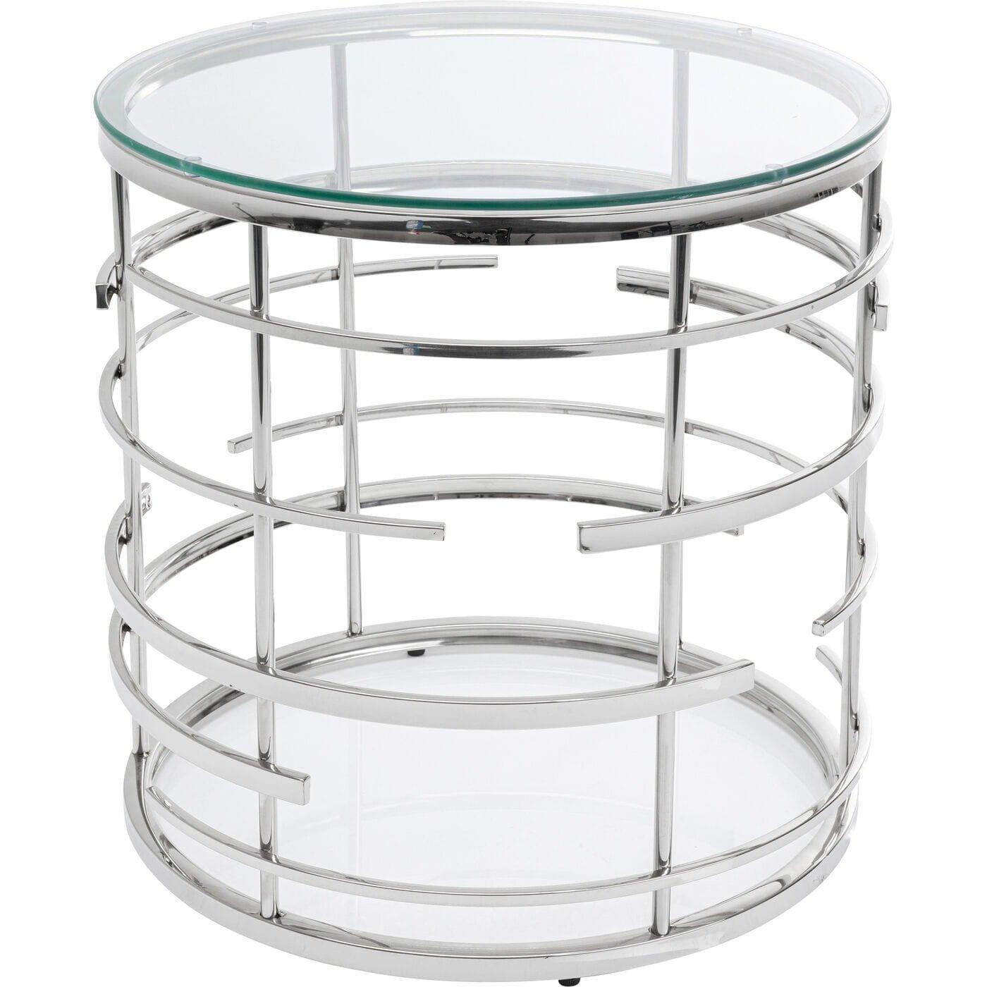 Image of Beistelltisch Jupiter Silber 55x55 Beistelltisch Jupiter Silber 55x55