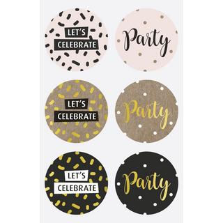 HEYDA  HEYDA 203780819 sticker decorativi Carta Multicolore 6 pz 