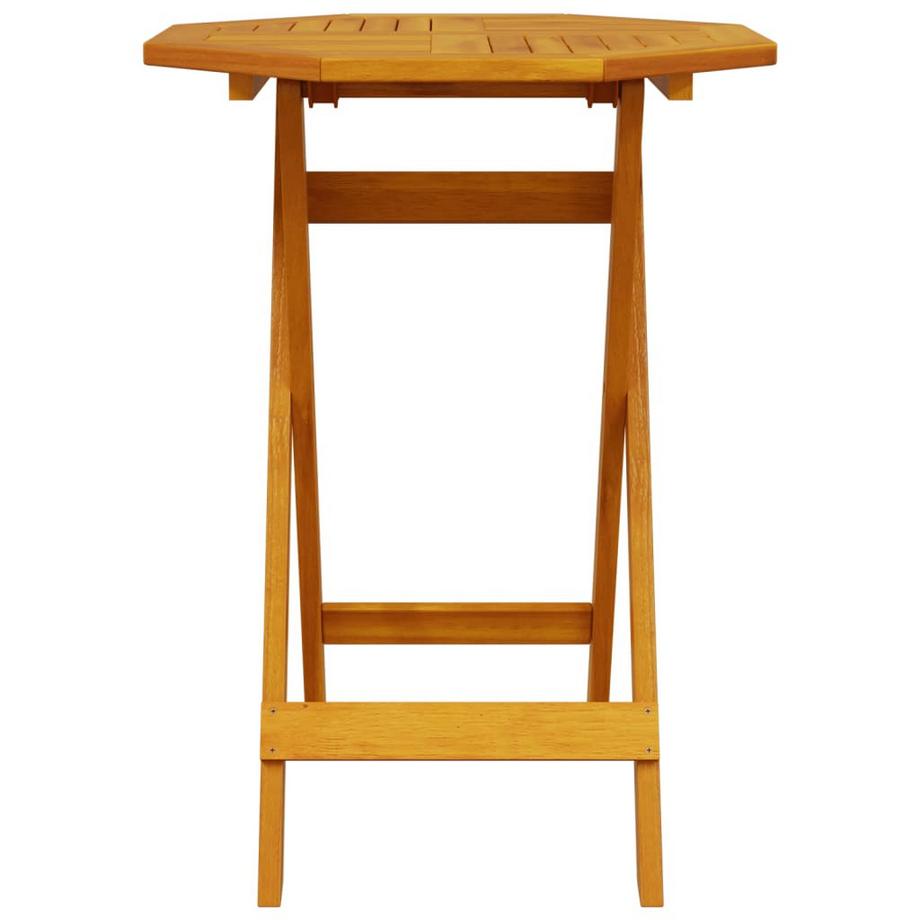 VidaXL Table de jardin bois d'acacia  