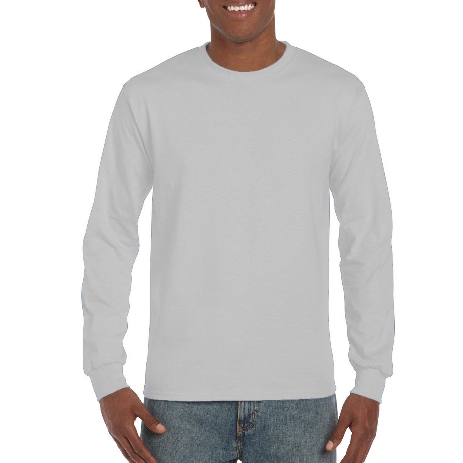 Image of Langarmshirt Hammer Herren Grau S
