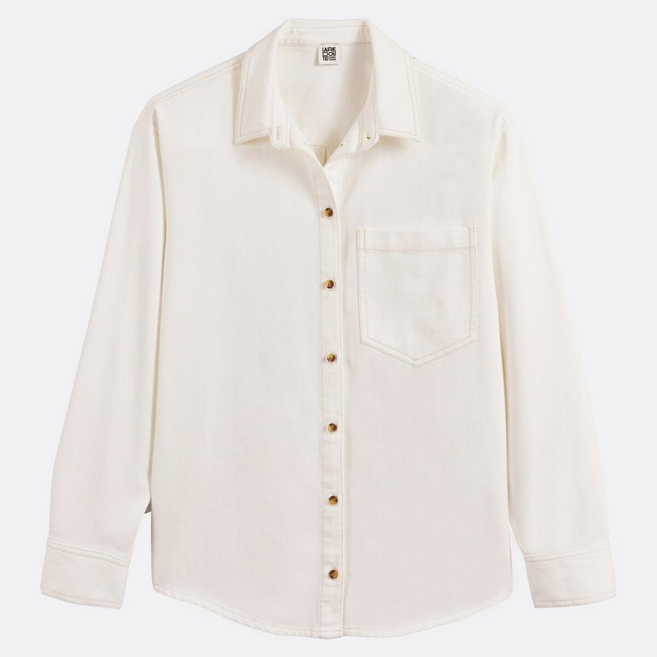 La Redoute Collections Chemise en denim pur coton  