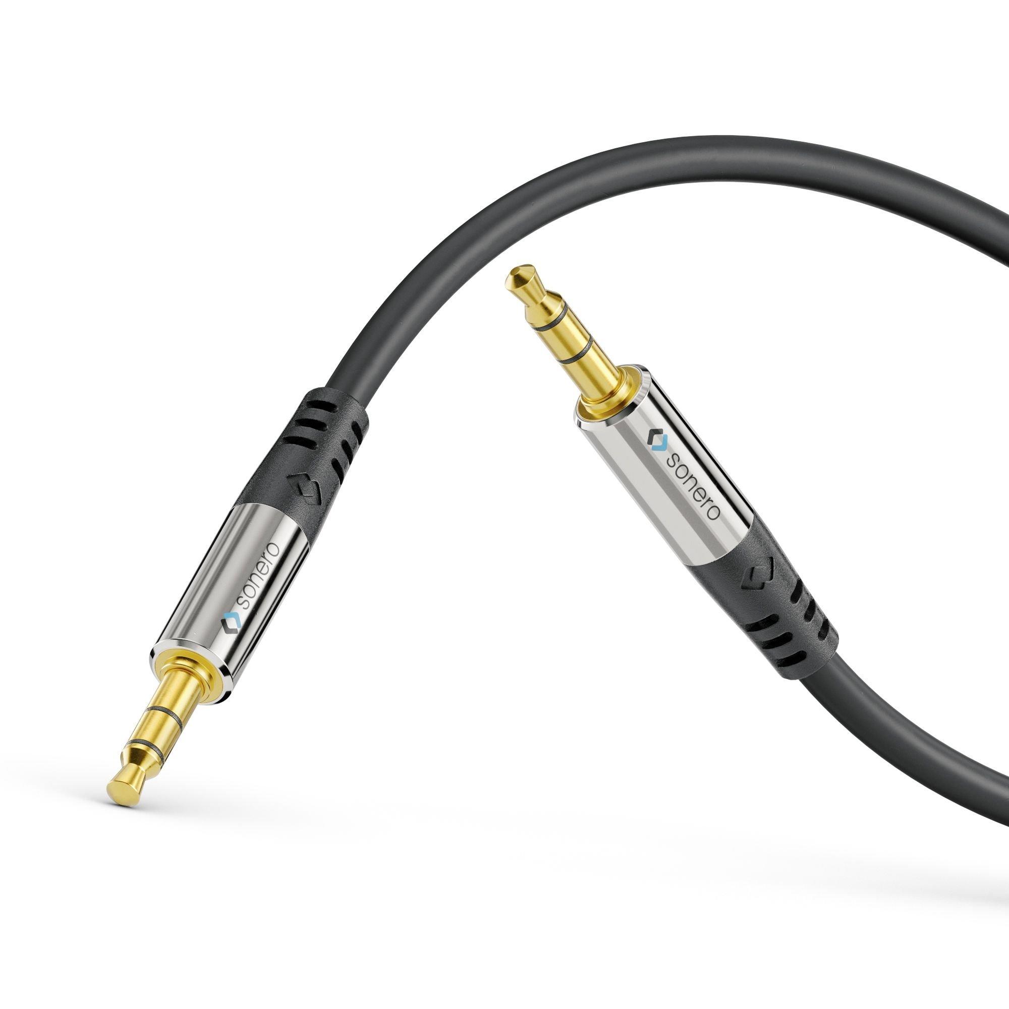 sonero  Audio-Kabel 3.5 mm Klinke - 3.5 mm Klinke 12.5 m 