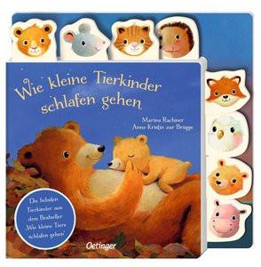 Wie kleine Tierkinder schlafen gehen zur Brügge, Anne-Kristin; Rachner, Marina (Illustrationen) Copertina rigida 