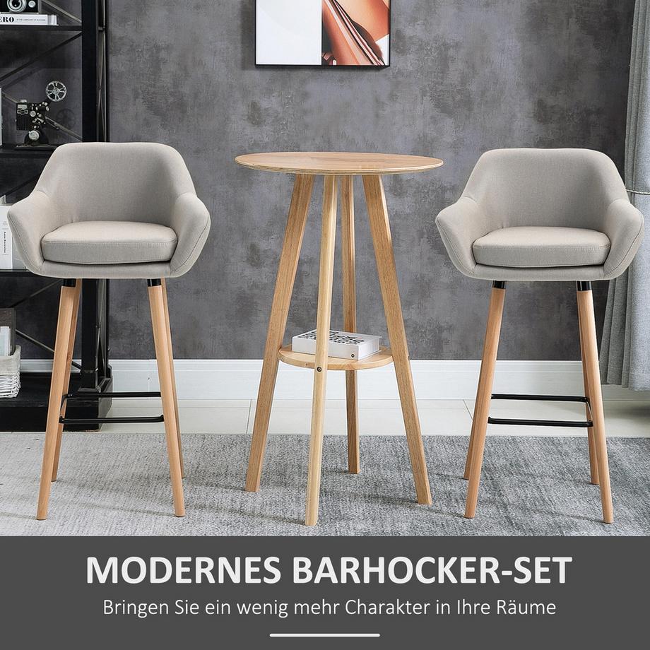 HOMCOM tabouret de bar  