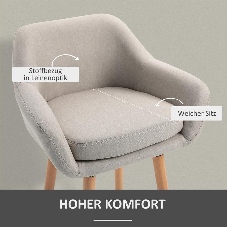 HOMCOM tabouret de bar  
