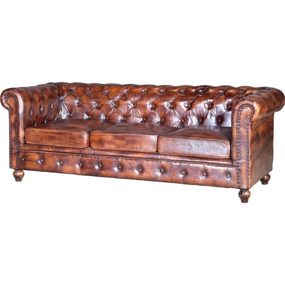 mutoni Ledersofa 200  