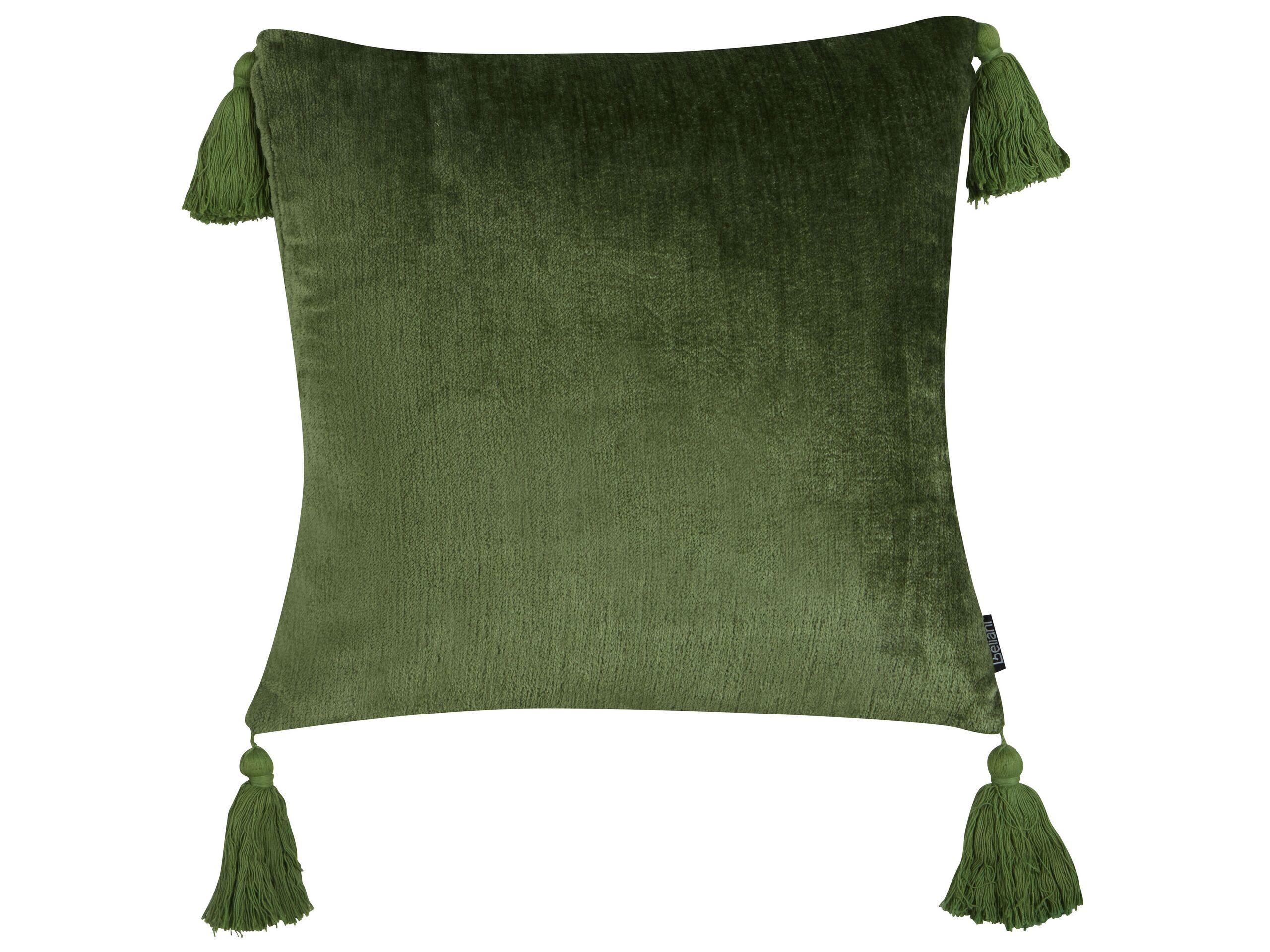 Beliani Coussin en Velours Moderne HIZZINE  