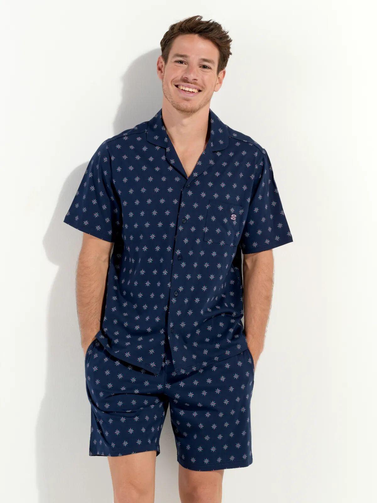 HOM Pyjama Revers Coton Set  