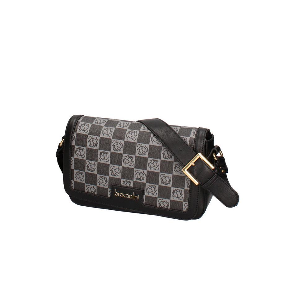 Braccialini Borsa a tracolla con motivo a quadri  