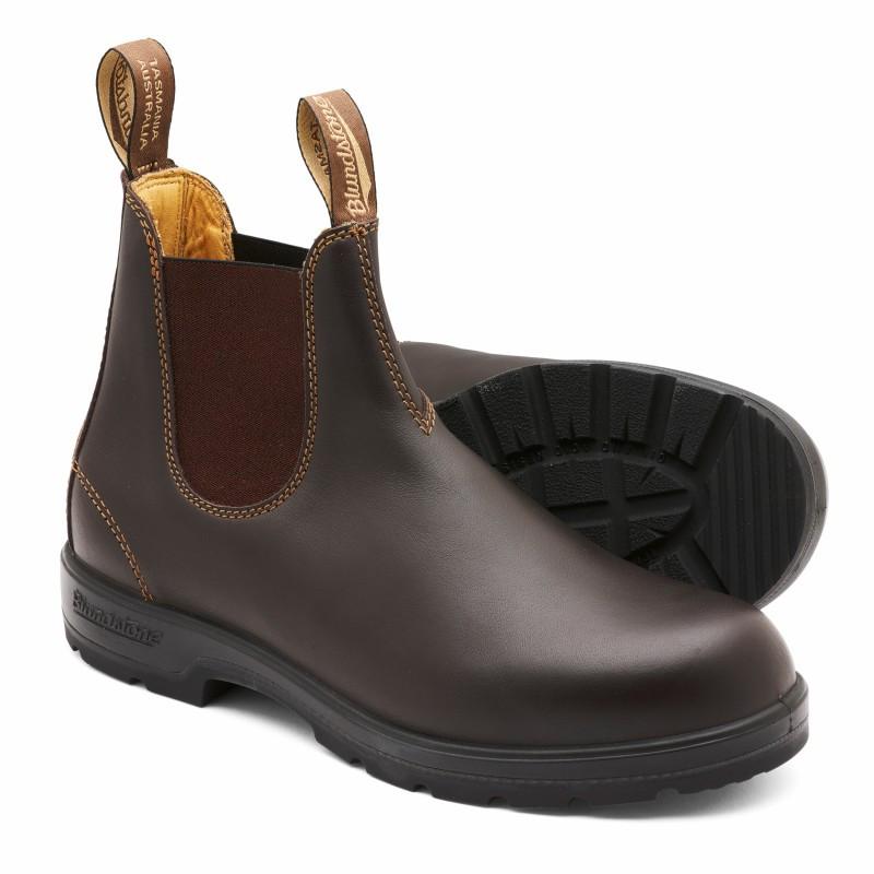 Blundstone  bottes classic chelsea boots 550 walnut brown 