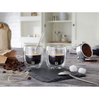 ZWILLING Sorrento - Doppelwandiges Espresso-Glas, 80 ml (2-er Set)  
