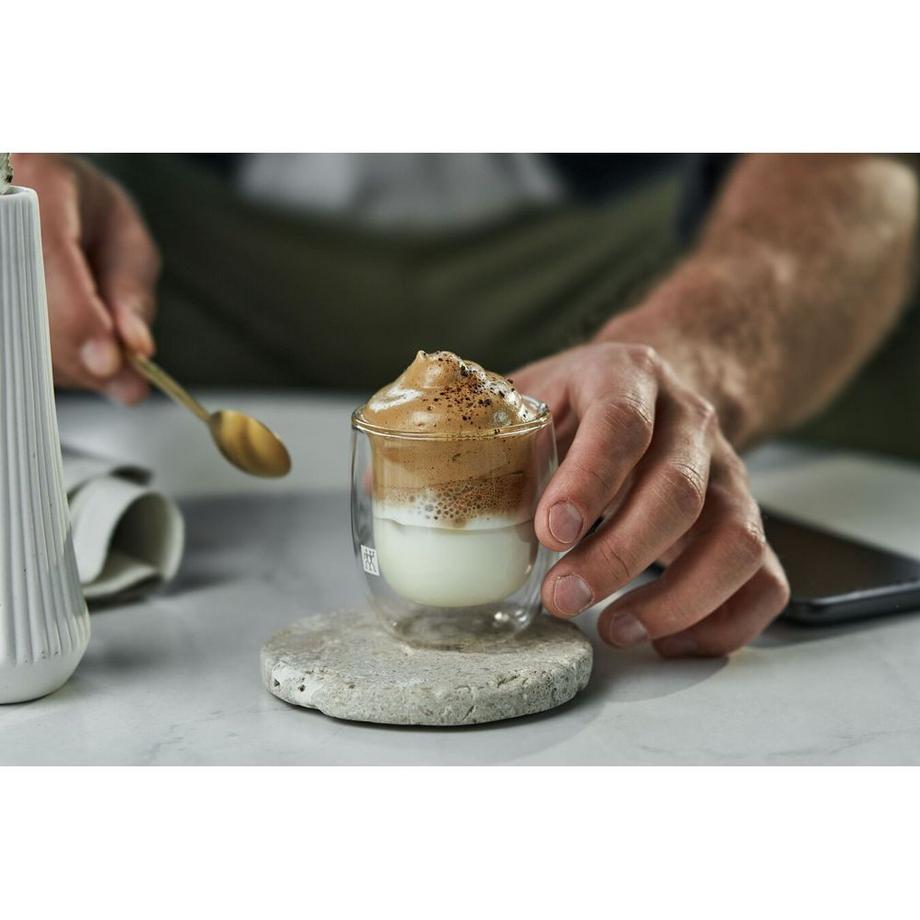 ZWILLING Sorrento - Doppelwandiges Espresso-Glas, 80 ml (2-er Set)  