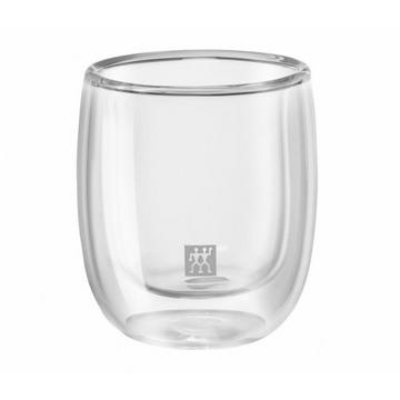 Sorrento - Doppelwandiges Espresso-Glas, 80 ml (2-er Set)