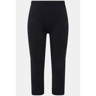 Ulla Popken  Pantaloni Capri a 7/8 con cintura elastica, fino alla tg. 72/74 