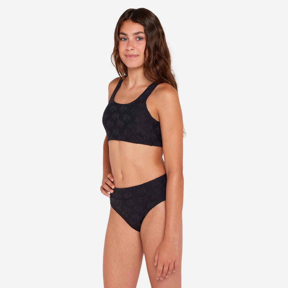DECATHLON  Set bikini surf bambina bustier vita alta poliestere 