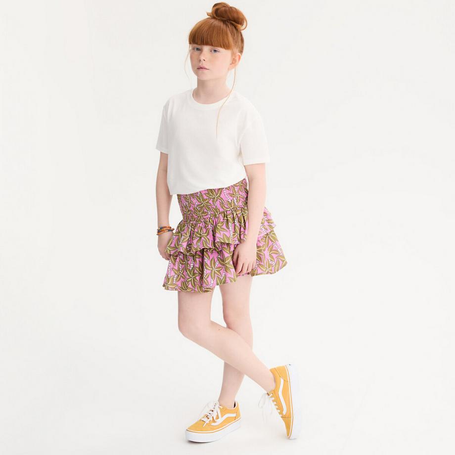 La Redoute Collections  Jupe-short taille smockée en gaze de coton 