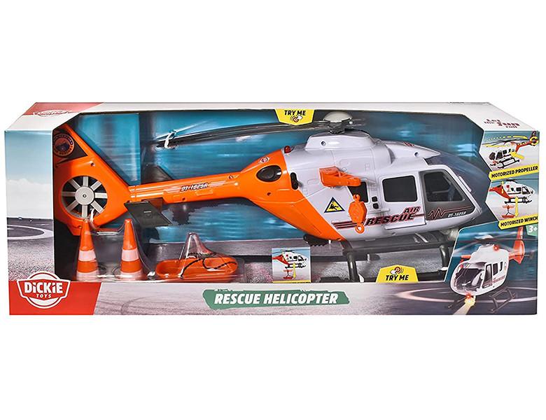 Dickie  Rettungshelikopter mit Licht & Sound 