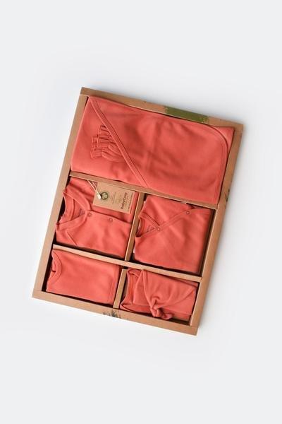 Image of Neugeborenen Set, 10 Stk. Unisex Zimt 56