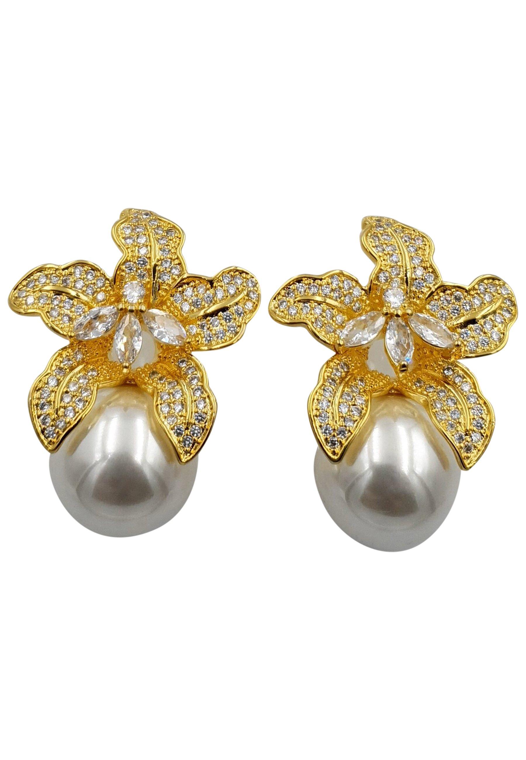 Image of Party & Hochzeit Ohrringe Unisex Weiss ONE SIZE