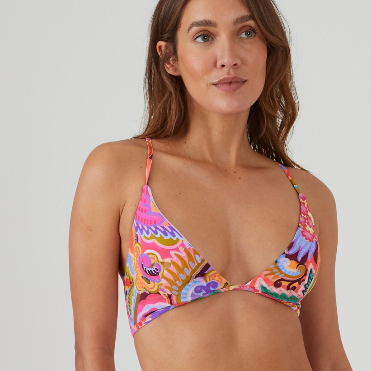 La Redoute Collections  Haut de maillot de bain foulard imprimé 