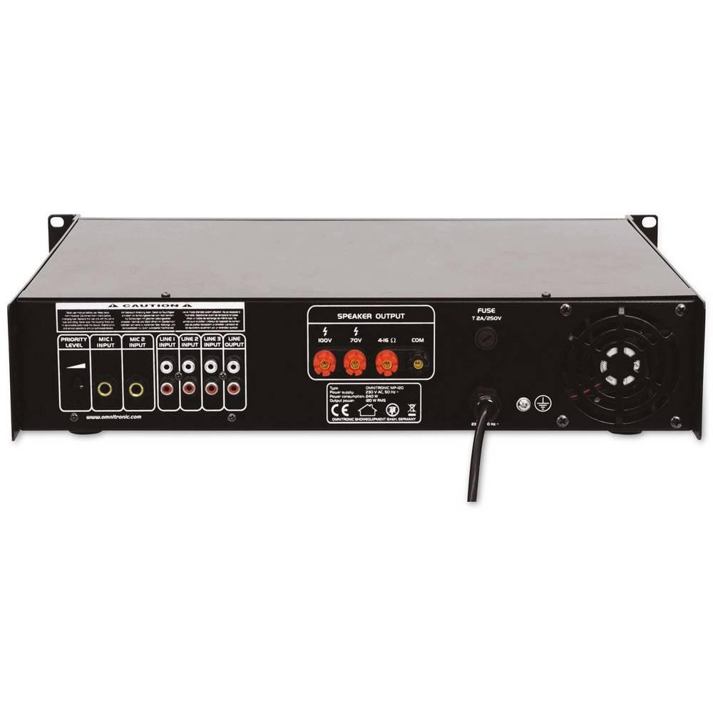 Omnitronic  MP-120 Amplificatore PA 120 W 