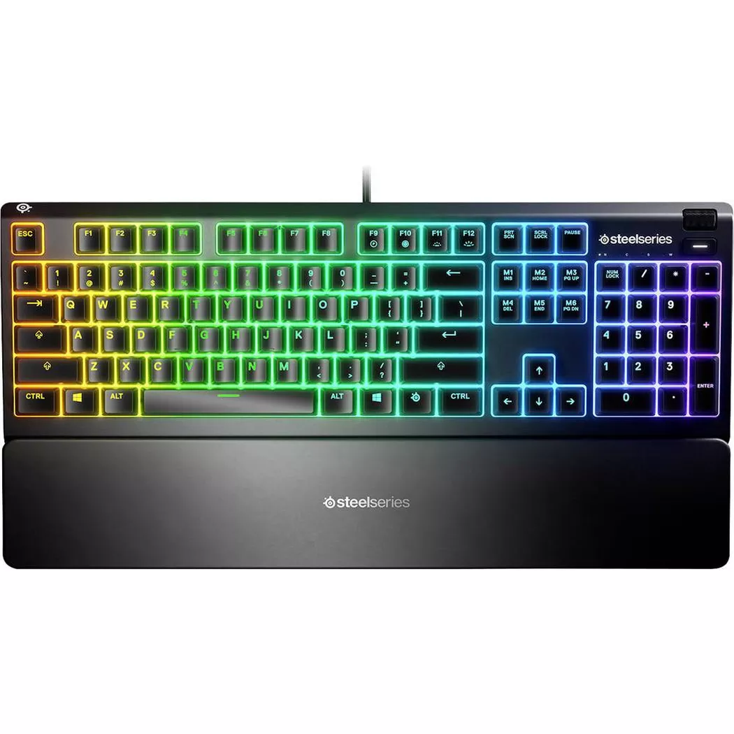 steelseries - SteelSeries Apex 3 Gaming Tastatur, Schwarz