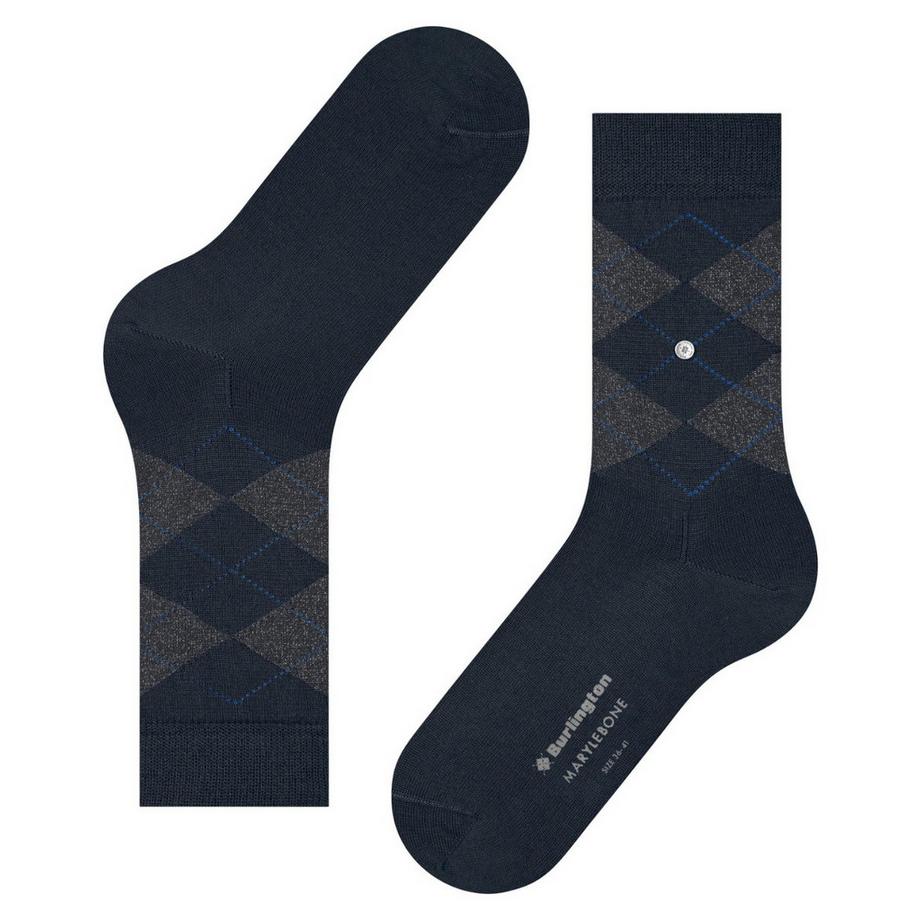 Burlington Marylebone Lurex Argyle Calzini  