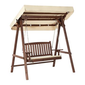 Balancelle de jardin en Bois d’épicéa Traditionnel CAVIOLA