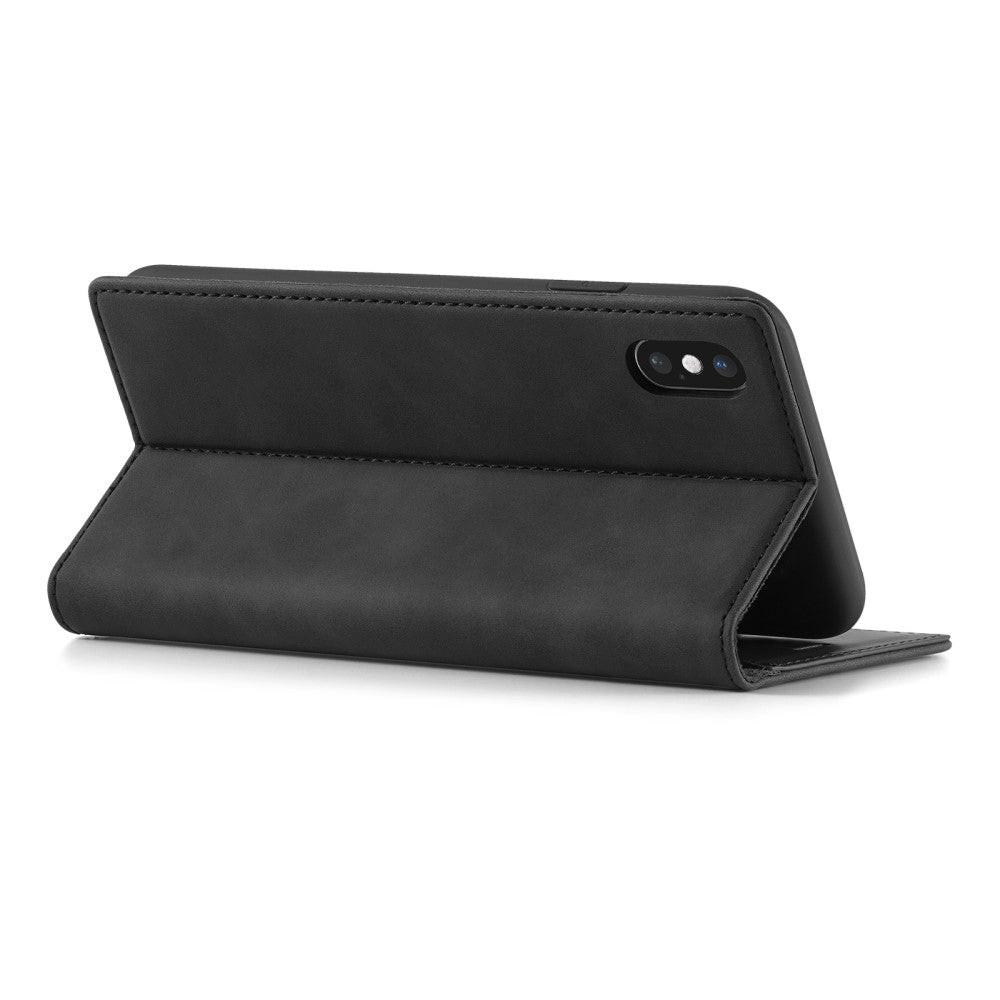 Cover-Discount  iPhone Xs / X - Stand Flip Case Hülle 