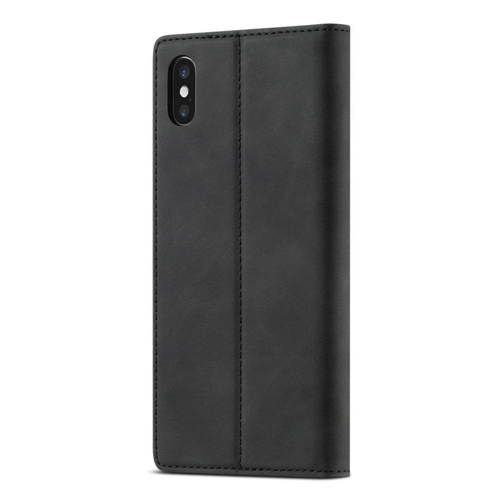 Cover-Discount  iPhone Xs / X - Stand Flip Case Hülle 