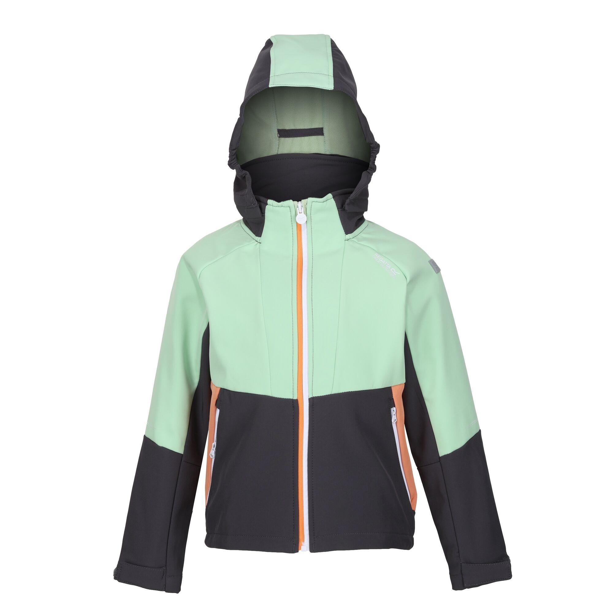 Image of Haydenbury Softshelljacke Mädchen Spacegrau 164