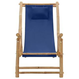 VidaXL Chaise de terrasse bambou  