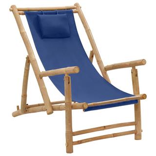 VidaXL Chaise de terrasse bambou  