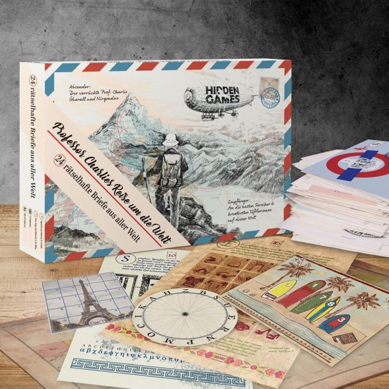 Hidden Games  Rätsel-Adventskalender - Professor Charlies Reise um die Welt 