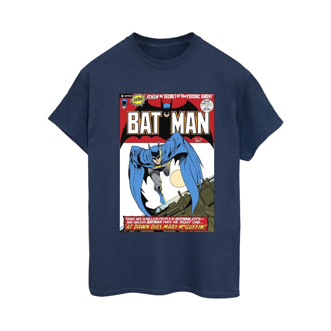 Image of Running Batman Cover Tshirt Damen Marine S