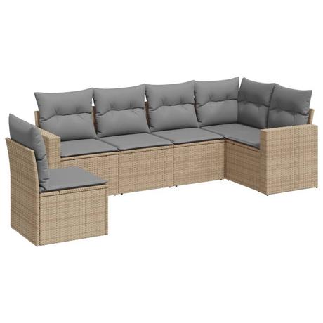 VidaXL Garten sofagarnitur poly-rattan  