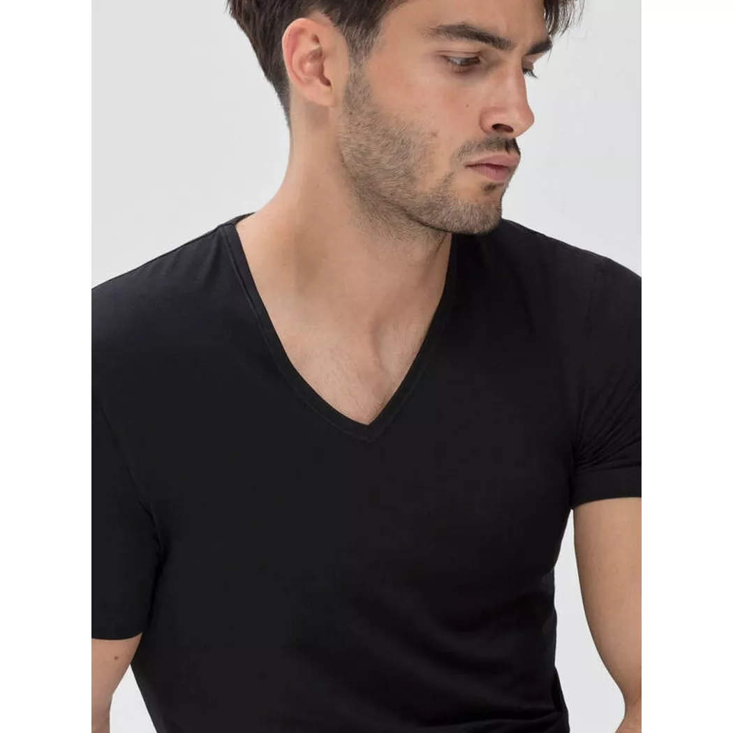 mey - Dry Cotton T-Shirt, für Herren, Schwarz, Größe XXL