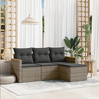 VidaXL Garten sofagarnitur poly-rattan  