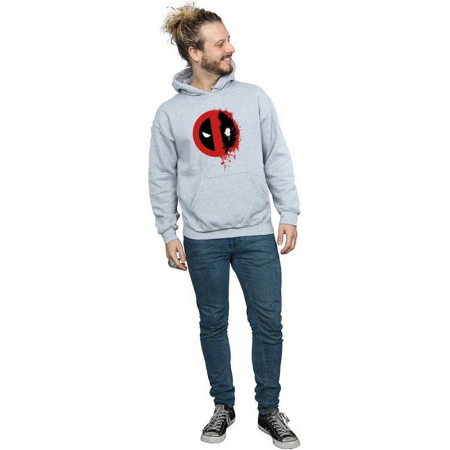 Deadpool Felpa con cappuccio Logo  