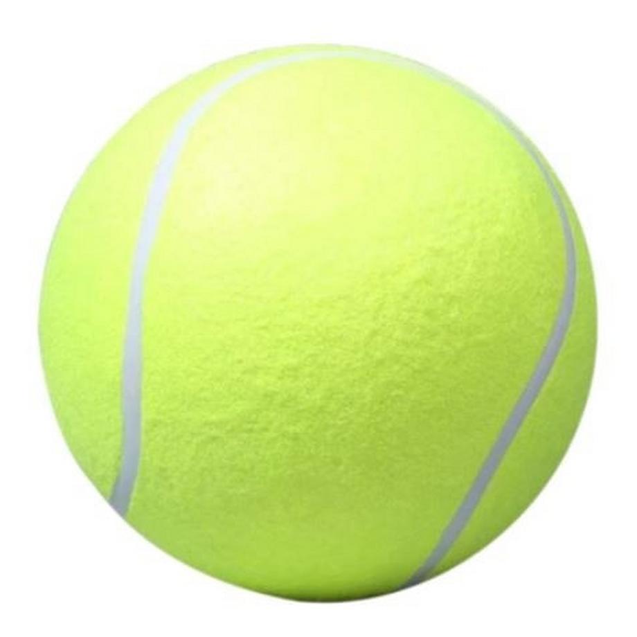 Pricenet  Palla da tennis gigante XXL 24 cm, giocattolo per cani 