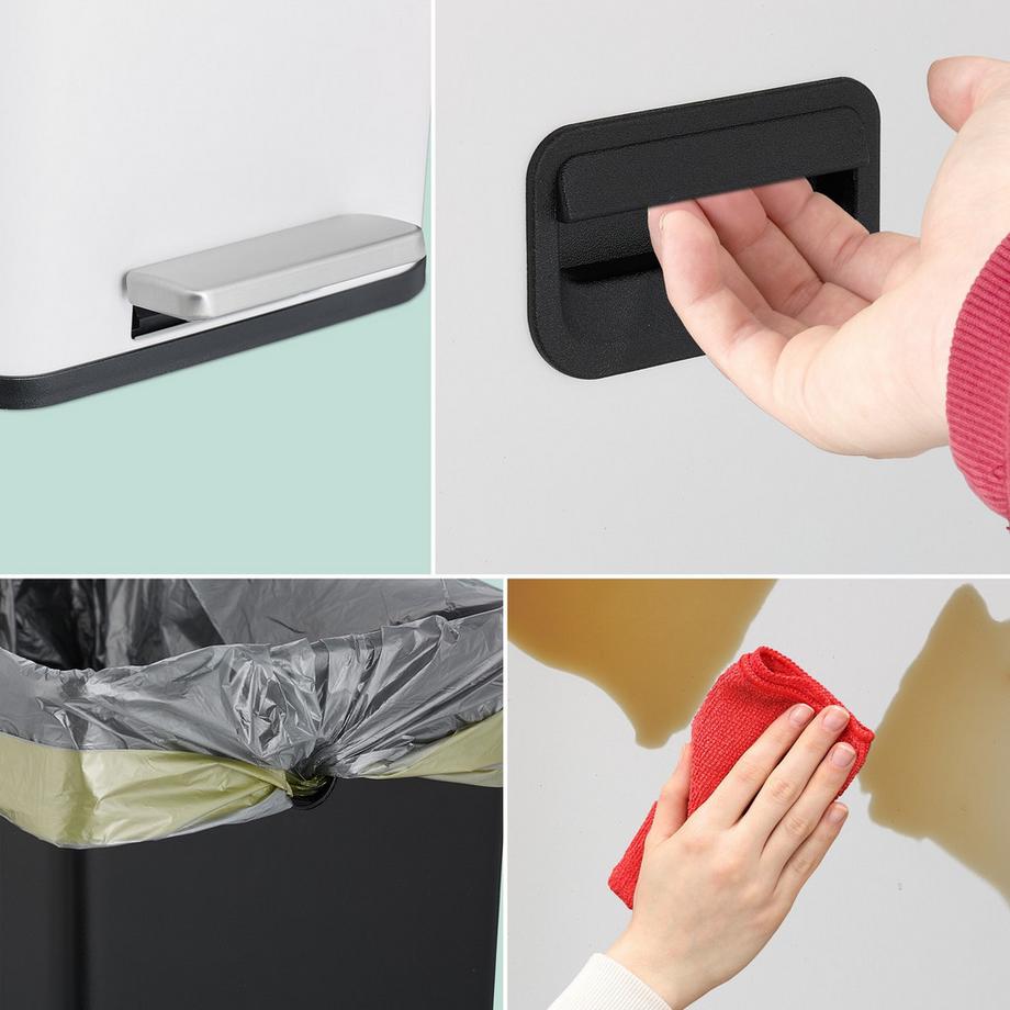 Northix Pattumiera a pedale per bagno  