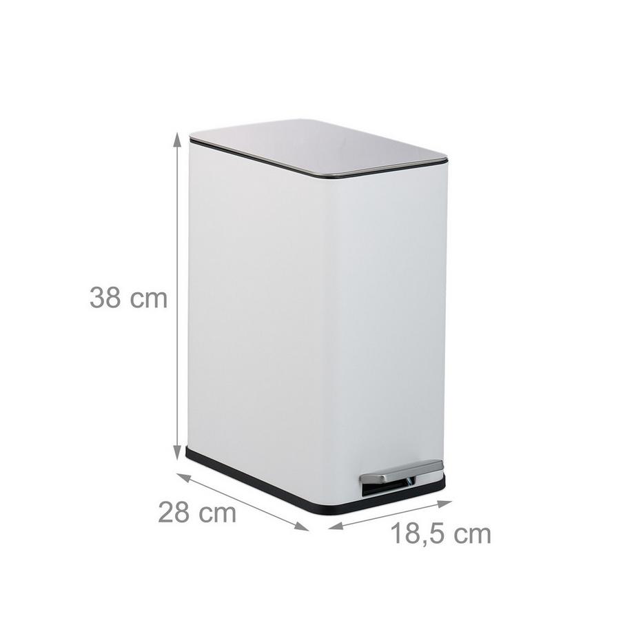 Northix Pattumiera a pedale per bagno  