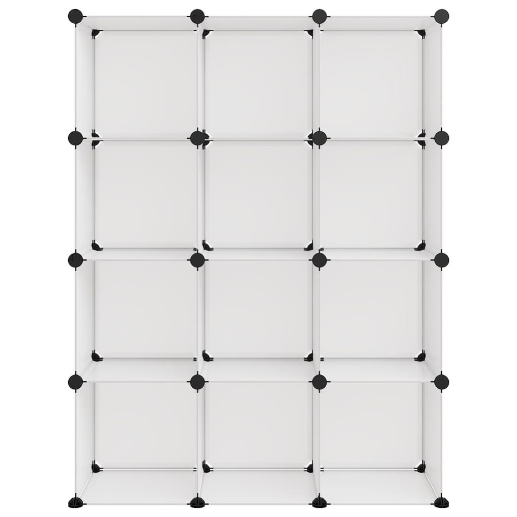 VidaXL Organisateur de cubes de rangement polypropylène  