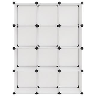 VidaXL Organisateur de cubes de rangement polypropylène  