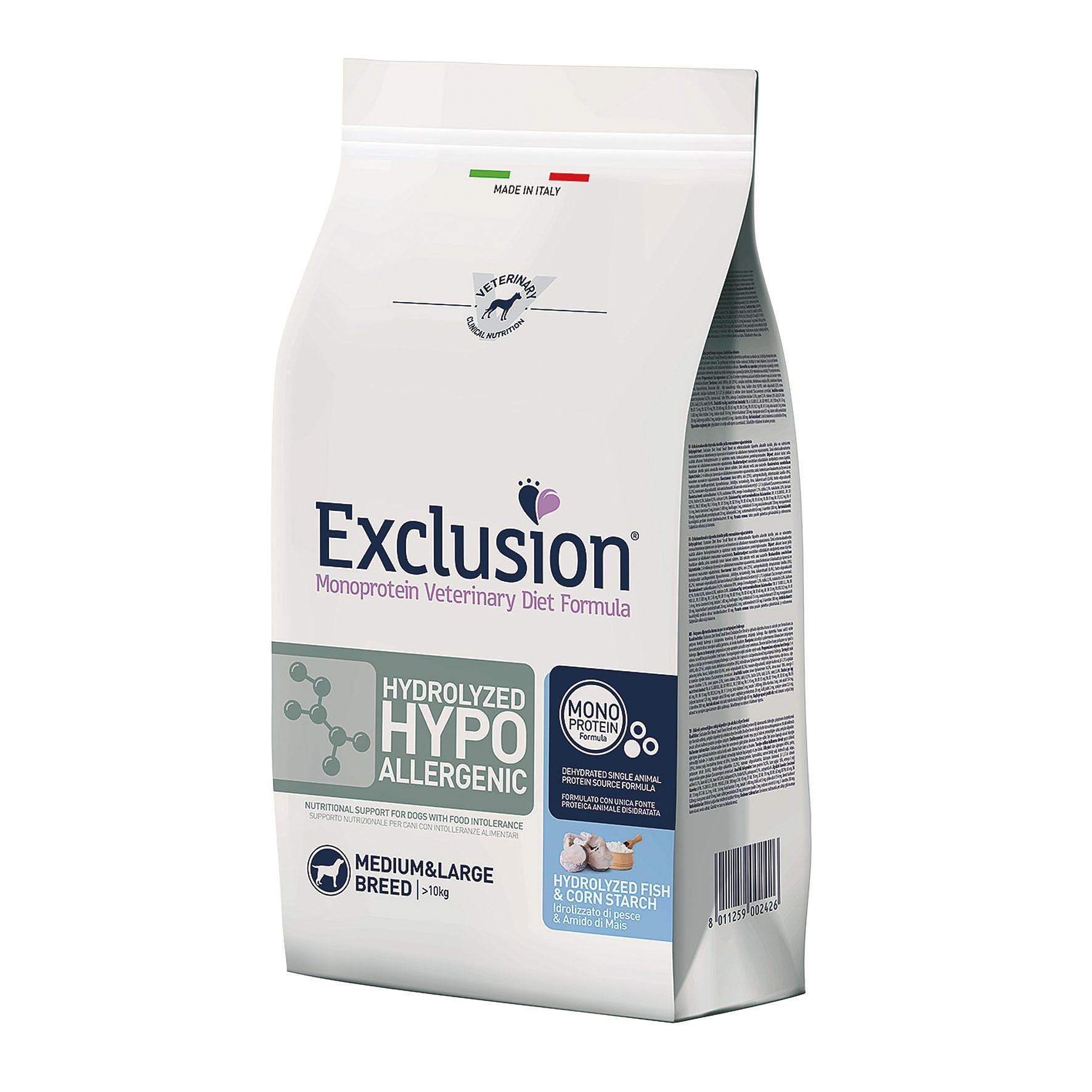 Exclusion  Vet Hydrolyzed Adult Medium 