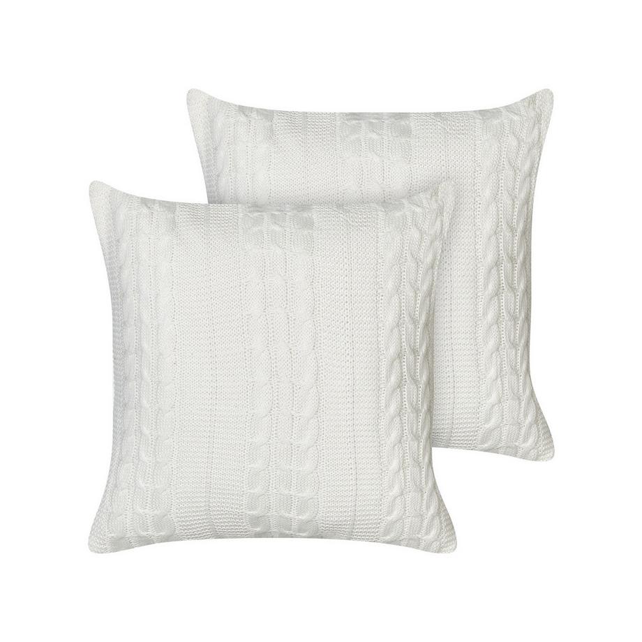 Lot de 2 coussins décoratifs en Coton  CADETIA